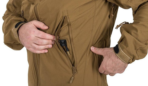 Helikon - Kurtka Cougar® QSA™ + HID™ - Soft Shell Windblocker - Navy Blue - KU-CGR-SM-37