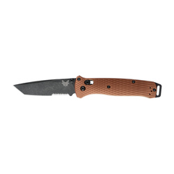 Benchmade - Nóż składany 537SBK-07 Bailout - CPM MagnaCut - Brązowy - 537SBK-07