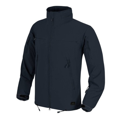 Helikon - Kurtka Cougar® QSA™ + HID™ - Soft Shell Windblocker - Navy Blue - KU-CGR-SM-37