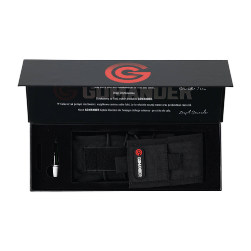 Gomander - Tłumik do broni myśliwskiej Hunter 6.5 DT gen2 - Nasuwany - Gwint M14x1 - Czarny - TB0.10130_1 M14