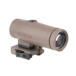 Holosun - Powiększalnik HM3X 3x Magnifier - Flip & Picatinny QD - FDE - HM3X FDE