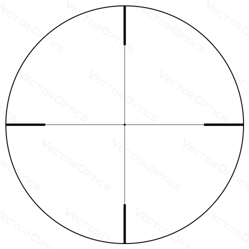 Vector Optics - Luneta celownicza Forester JR. Power 3-9x40 Riflescope - Czarna - SCOM-35