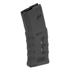 MFT - Magazynek polimerowy z okienkiem Extreme Duty do AR-15 / M4 - 5,56 x 45 mm/.223 - 30 naboi - Czarny - EXDPM556-W-BL