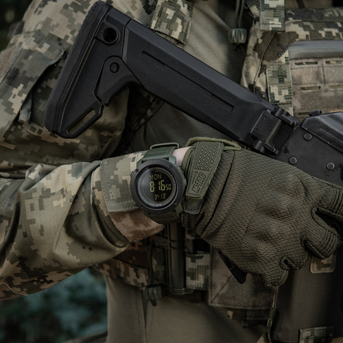 M-Tac - Zegarek taktyczny z kompasem 2095 - Zielony - 50009001