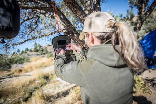 Helikon - Kosmetyczka Travel Toiletry Bag - Czarny / Pomarańczowy - MO-TTB-NL-2401A