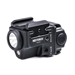 NEXTorch - Latarka na broń z laserem - 650 lm - Aluminium - Czarna - WL22R