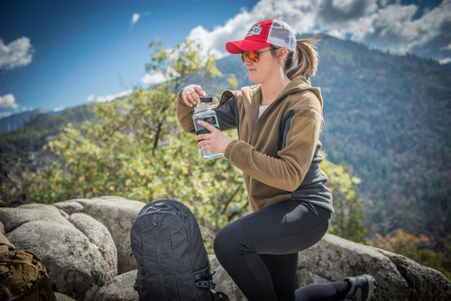 Helikon - Bluza Polarowa Women's Cumulus® Damska - Black - BL-CBW-HF-01