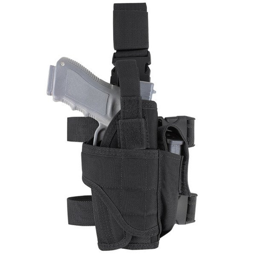 Condor - Kabura udowa Tornado Tactical Leg Holster - Czarny - TTLH-002