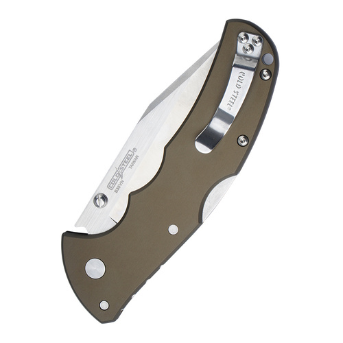 Cold Steel - Nóż składany Code 4 - CPM-S35VN - Zielony - 58PC