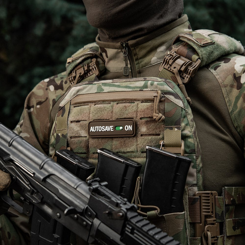 M-Tac - Naszywka Autosave PVC - 3D - Coyote - 51116705