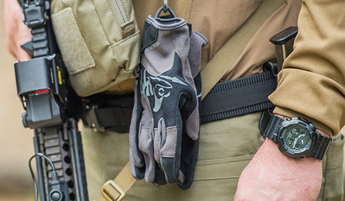 Helikon - Dwupunktowy pas do broni - Olive Green - ZW-RFS-PO-02