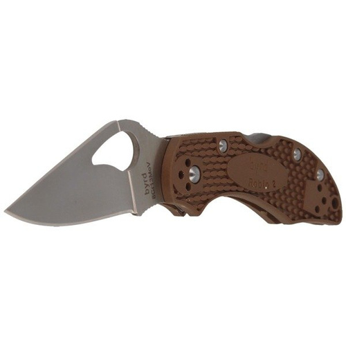 Spyderco - Nóż składany Byrd Robin™ 2 FRN Brown - BY10PBN2