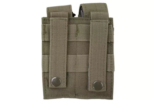 GFC Tactical - Podwójna ładownica pistoletowa - MOLLE - Nylonowa - Oliwkowa - GFT-19-001420