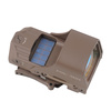 Holosun - Kolimator Open Reflex HS510C Multi Reticle - Solar Panel - FDE - HS510C-FDE-R