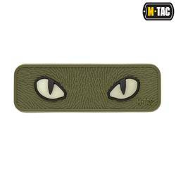 M-Tac - Naszywka 3D PVC Cat Eyes - Oliwkowy - 51114001