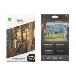 Nite Ize - Zestaw organizer GearLine Organization System - 10 karabinków S-Biner - 122 cm - GLN4-M1-R8