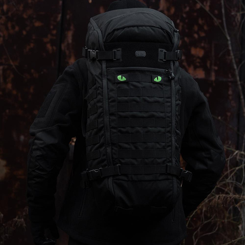 M-Tac - Naszywki odblaskowe Tiger Eyes Laser Cut - Para - Czarne - 51140002