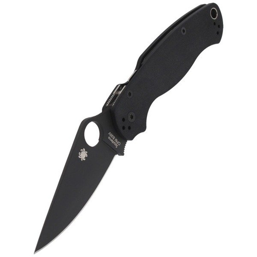 Spyderco - Nóż składany Para Military™ 2 G-10 Black / Black Blade - C81GPBK2