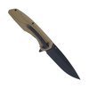 Smith&Wesson - Nóż składany Drop Point Nylon- Flat Dark Earth - 1084312