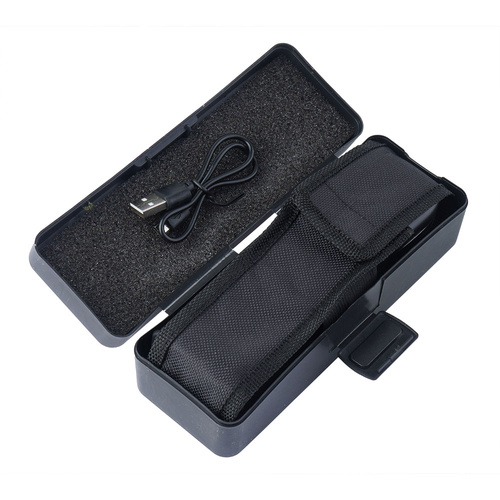 Electro Max - Paralizator z latarką Pro Shock - 5 000 000 V - Czarny - EM12