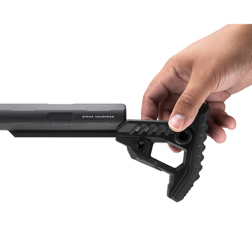 Strike Industries - Kolba regulowana PDW Strike Polymer Pit Stock - Czarna - SI-STRIKE-POLY-PIT-BK