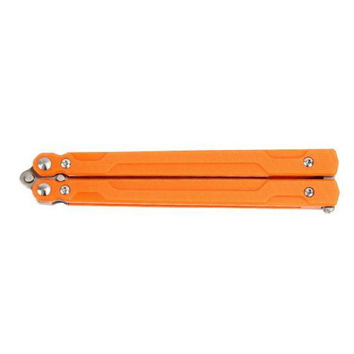 Ganzo - Nóż motylkowy Balisong Firebird G766 - 440C - Pomarańczowy - G766-OR