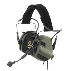 Earmor - Aktywne ochronniki słuchu M32 - Foliage Green - M32-FG MARK4