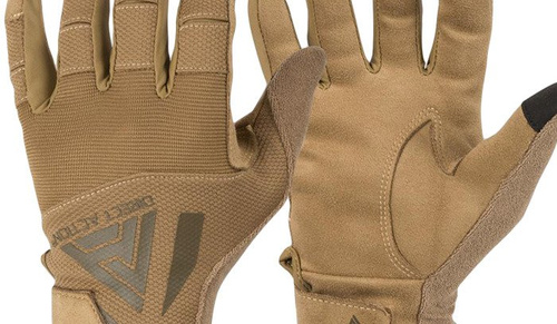 Direct Action - Rękawice taktyczne Hard Gloves - Coyote Brown - GL-HARD-PES-CBR