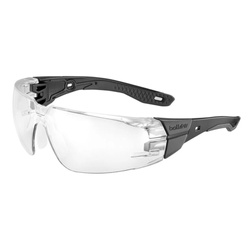 Bolle Safety - Okulary ochronne RUSH+ 2.0 - EN ISO 16321-1 - Hydrofobowe - HD - RUSPMN13E