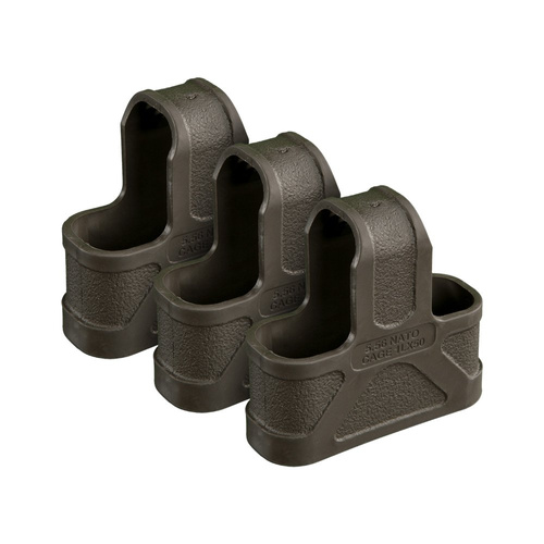 Magpul - Uchwyt magazynka Original Magpul® 5.56 NATO - 3 szt. - Olive Drab Green - MAG001-ODG