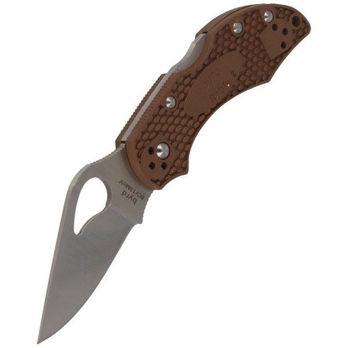 Spyderco - Nóż składany Byrd Robin™ 2 FRN Brown - BY10PBN2