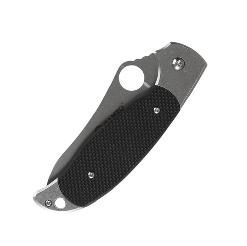 Ganzo - Nóż składany G7372-BK - 440C - Czarny - G7372-BK