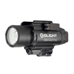 Olight - Latarka taktyczna na broń z celownikiem laserowym BALDR Pro - 1350 lumenów - Czarny
