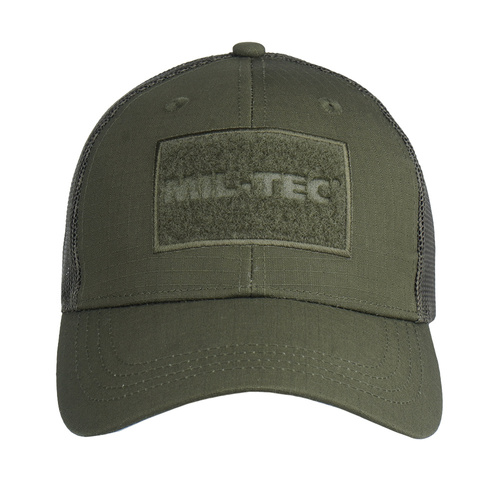 Mil-Tec - Czapka z daszkiem Trucker Baseball Cap - Oliwkowa - 12318501