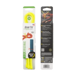 Nite Ize - Elastyczne troki Gear Tie 18'' - Dwupak - Neon Yellow - GT18-33-2R3