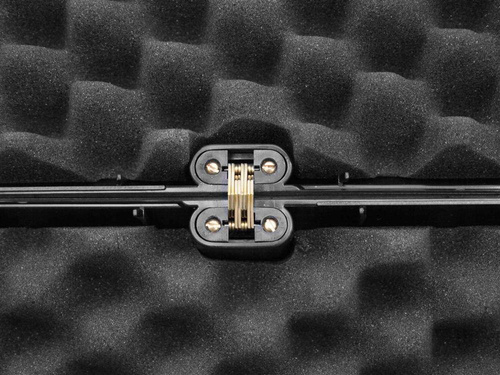 Megaline - Walizka na broń długą - 97x25x10 cm - Zamek na szyfr - Czarna - 200/0002