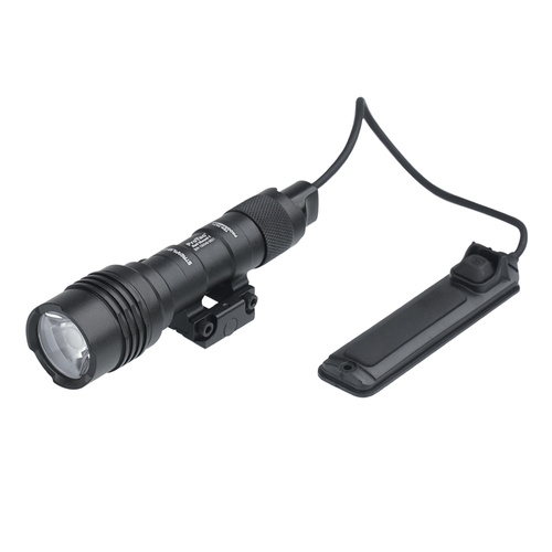 Streamlight - Latarka taktyczna akumulatorowa ProTac Railmount 1 Long Gun z montażem - 350 lm - Czarna - L-88058