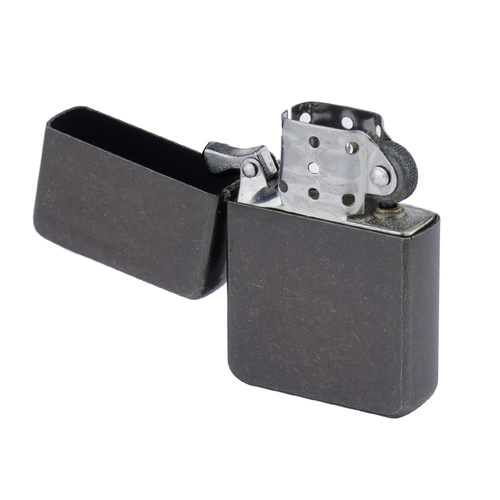 Tasman - Zapalniczka benzynowa - Antique Silver - Q310009