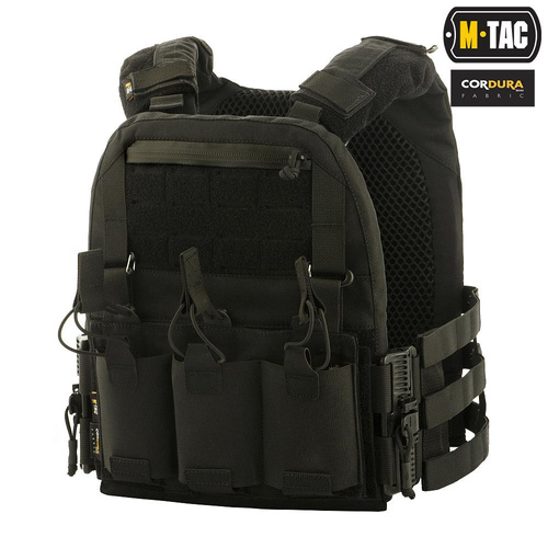 M-Tac - Kamizelka Taktyczna Plate Carrier Cuirass QRS - Czarna - 10156002
