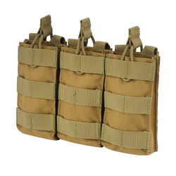 Condor - Ładownica Open Top Triple M4/M16 Mag Pouch - Coyote Brown - MA27-498