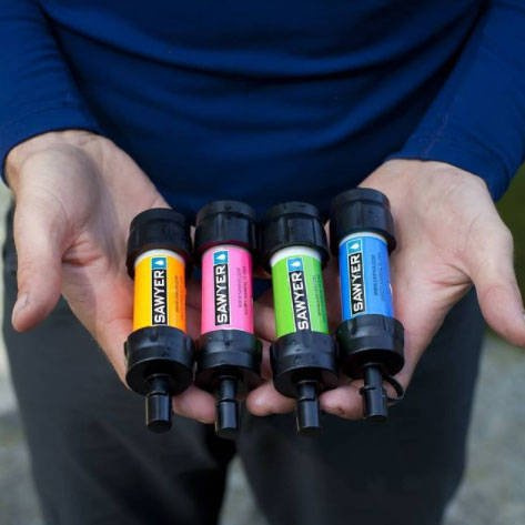 Sawyer - Filtr do wody Mini Water Filtration System - Pomarańczowy - SP103