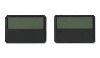 Helikon - Naszywka PVC - Flaga Polska - Olive Green - 2szt. - OD-FPL-RB-02