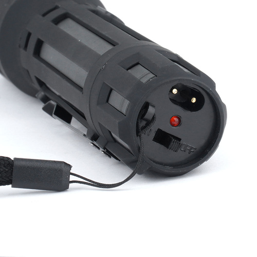 Sabre - Paralizator z latarką LED - 5 mln V - 120 lm - Czarny - S-2000SF