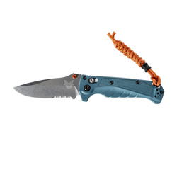 Benchmade - Nóż składany 18065S Adira - CPM MagnaCut - Błękitny - 18065S