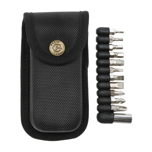 Multitool Ganzo G205-B z zestawem bitów - 10 narzędzi - Czarny - G205-B