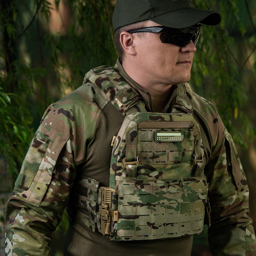 M-Tac - Naszywka - Flaga Polski - Fluorescencyjna - Piksele / Prostokąt - Multicam - 51005208