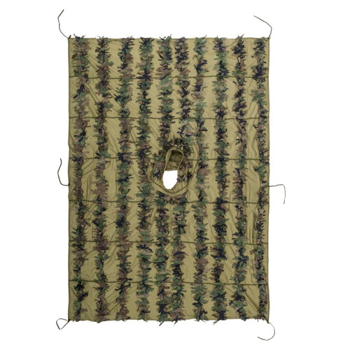 Helikon - Strój maskujący Leaf Ghillie Poncho® - US Woodland - PO-LFG-PO-03