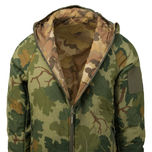 Helikon - Kurtka dwustronna Reversible Wolfhound Hoodie® - Pencott Wildwood / Pencott Snowdrift - KU-RWH-NL-4544A