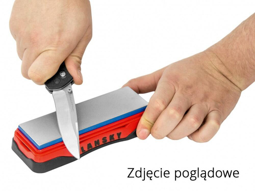 Lansky - Ostrzałka kamień diamentowy Double-Sided Diamond BenchStone (Medium/Fine) - 6 x 2" - DB-2860