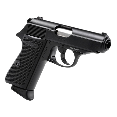 Umarex - Replika ASG pistoletu Walther PPK/S - Green Gas - Czarna - 2.6557